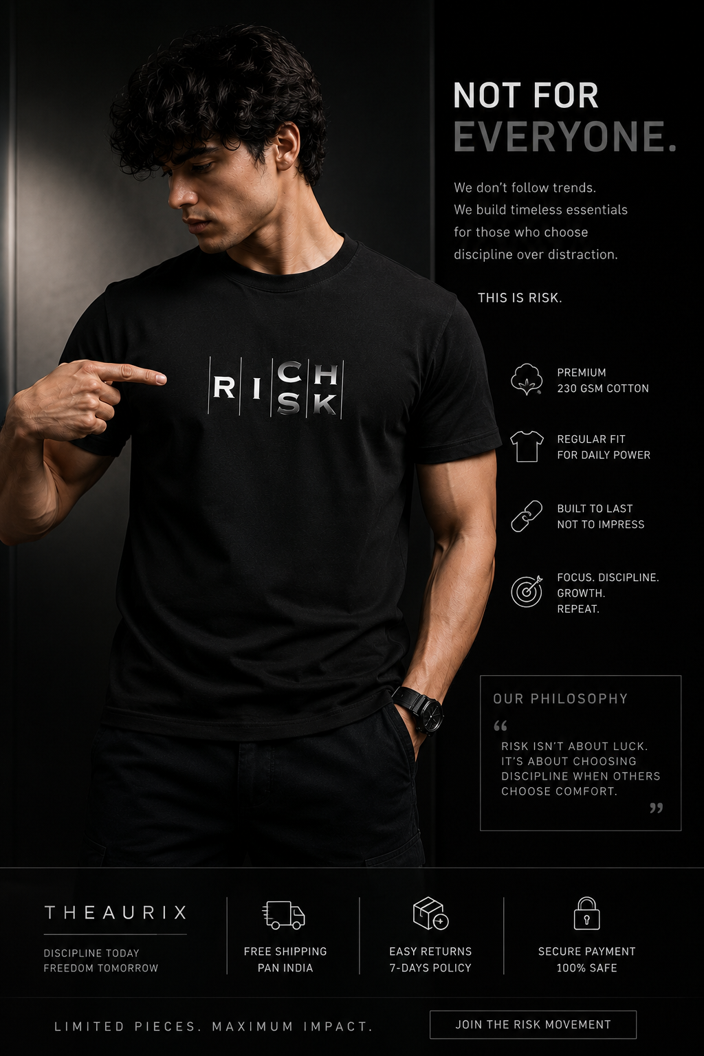 THEAURIX — RICH RISK Tee
