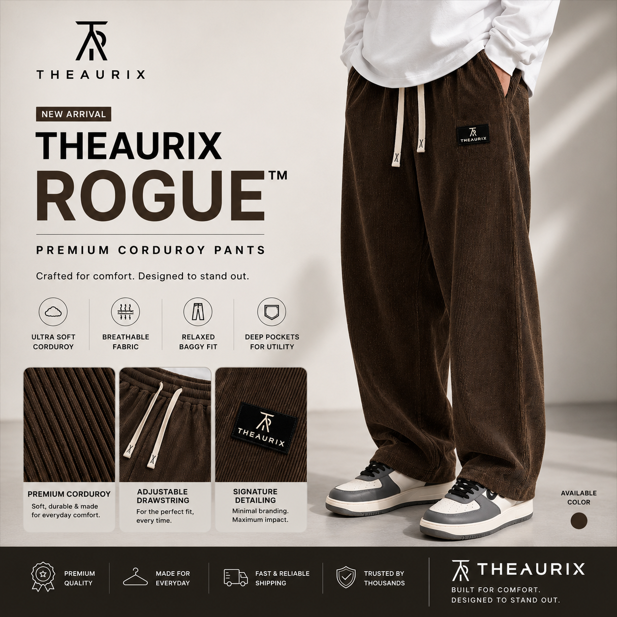 THEAURIX ROGUE™ Baggy Pants