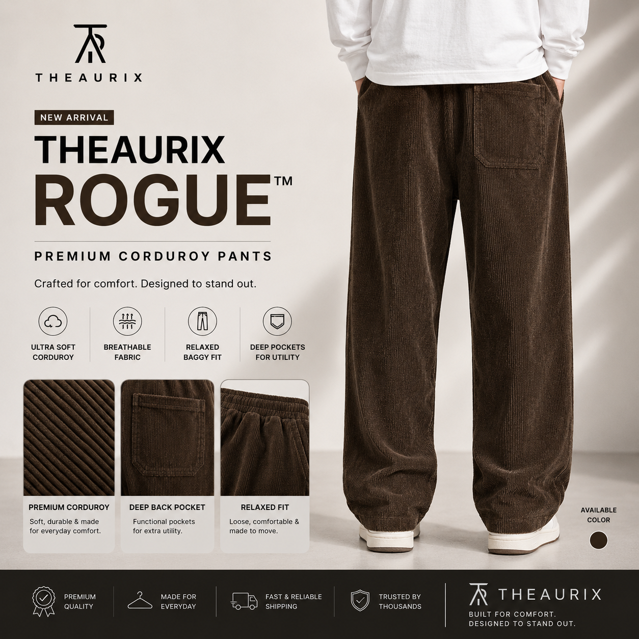 THEAURIX ROGUE™ Baggy Pants