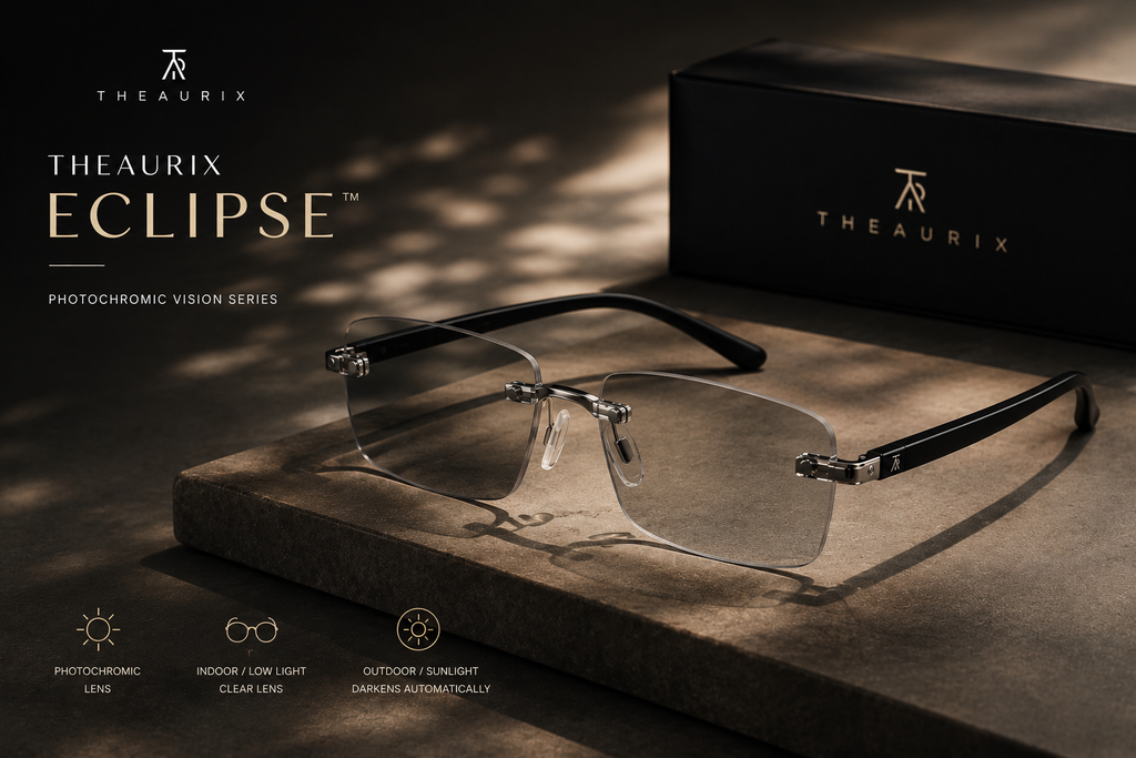 THEAURIX ECLIPSE™ | Smart Photochromic Eyewear