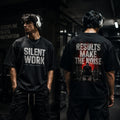 SILENT WORK Oversized Tee