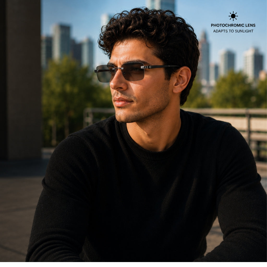 THEAURIX ECLIPSE™ | Smart Photochromic Eyewear
